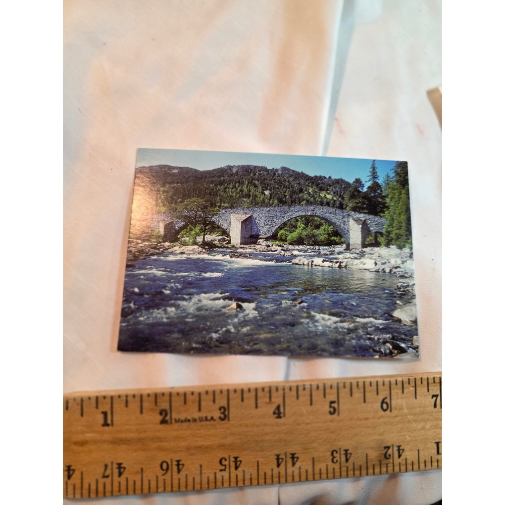 Phil Banks Photography Postcard The Old Brig o' Dee Braemar Aberdeenshire P320